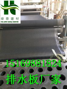 潍坊车库排水板与淄博2公分蓄排水板 构建高效排水系统的关键材料