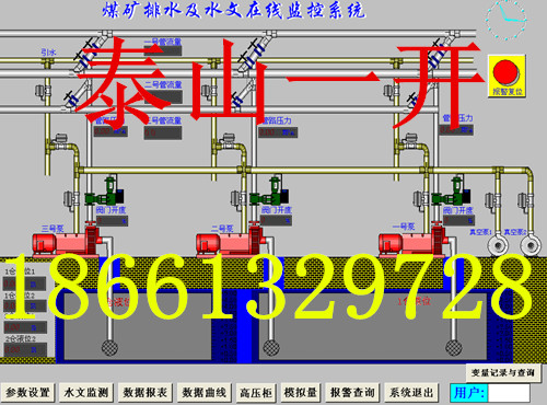 煤矿井下中央泵房自动化排水监控系统 智能仪表赋能安全高效排水